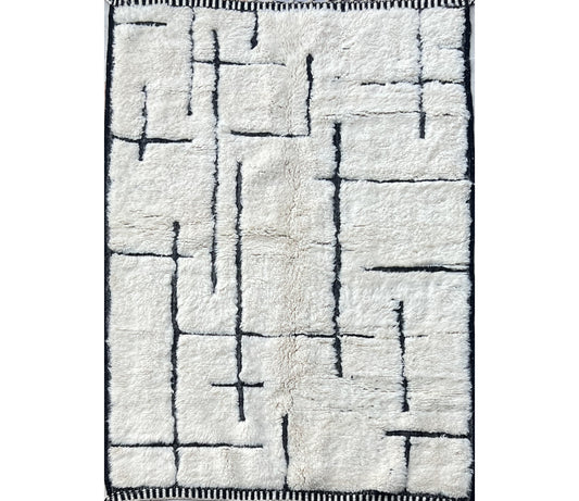 Asilah - Handwoven wool rug- Authentic Craftsmanship- Multiple sizes